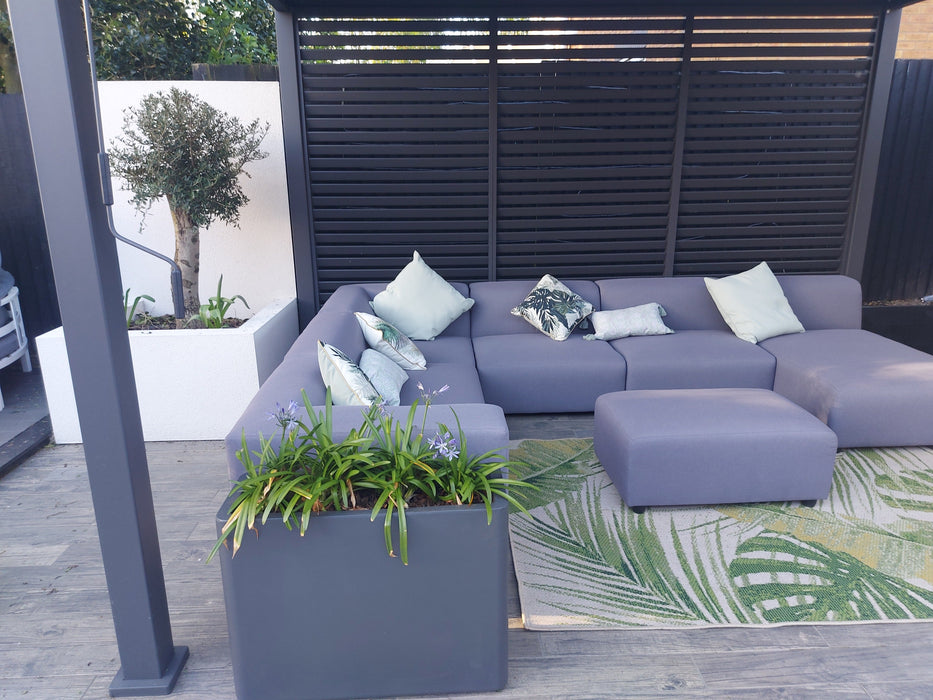 Nova Titan 6m x 3.6m Aluminium Pergola | Assembly Option