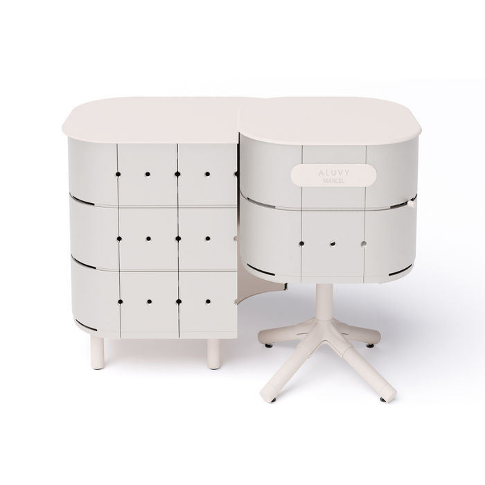 ALUVY JEAN Original Outdoor Storage Cabinet - Left - Soie