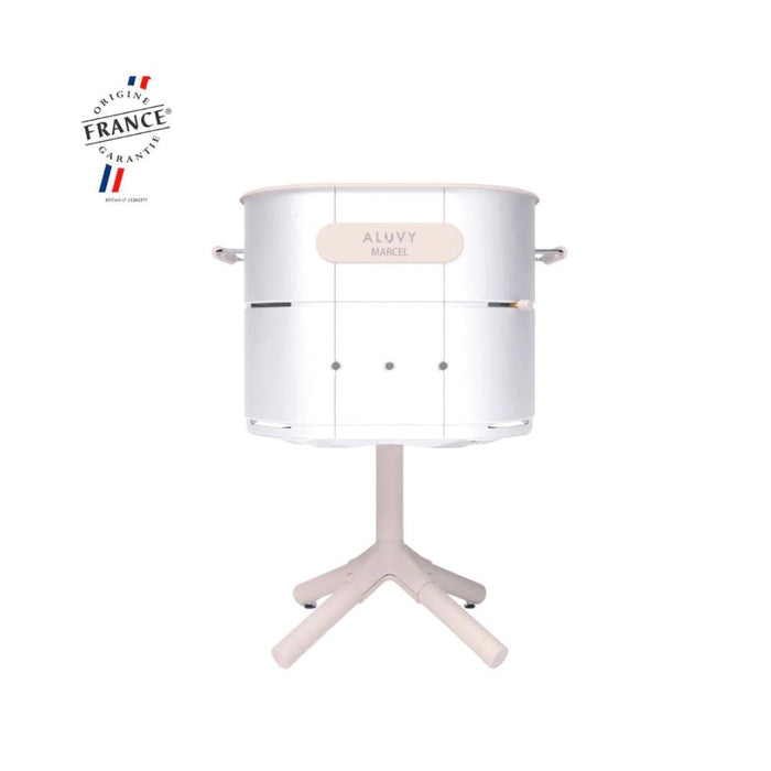 ALUVY MARCEL Original Charcoal Barbeque - Blanc