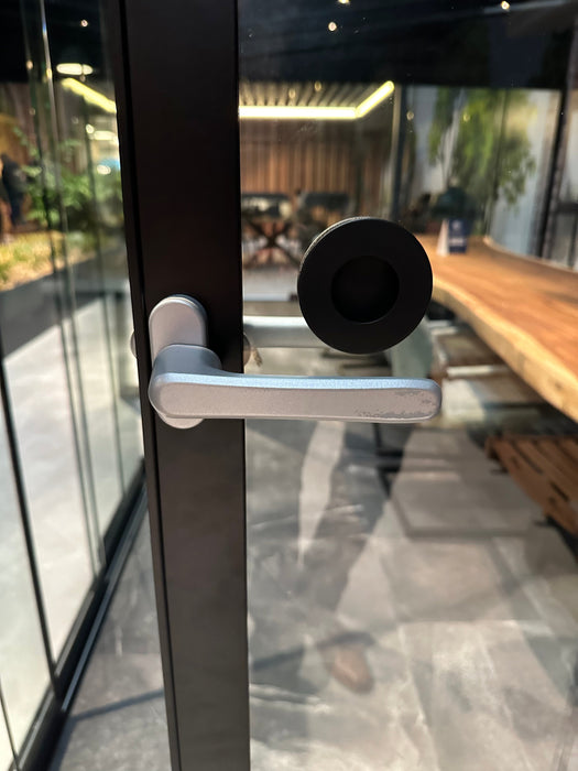 Skyline Aluminium Glass Sun Room Veranda Black