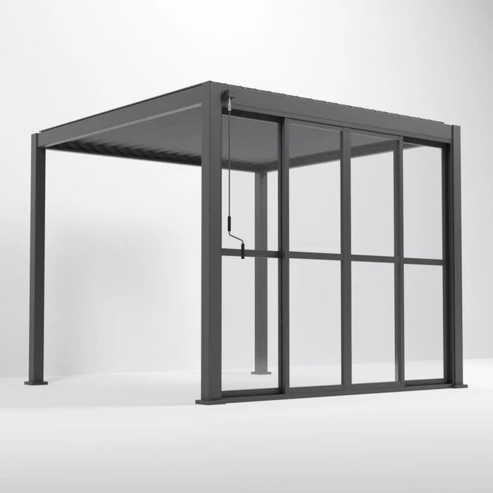 Transparent French Sliding Door System - 3m