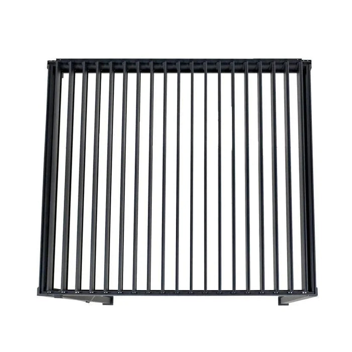 Nova Titan Aluminium Wall Mounted Pergola - 4m x 3m Rectangular - Grey