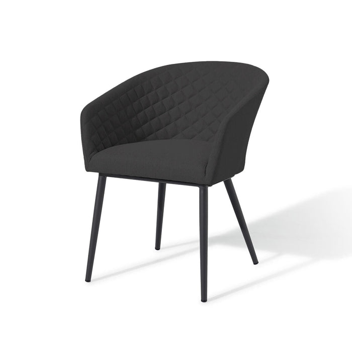 Maze - Outdoor Fabric Ambition 6 - 10 Seat Extending Dining Set - Charcoal