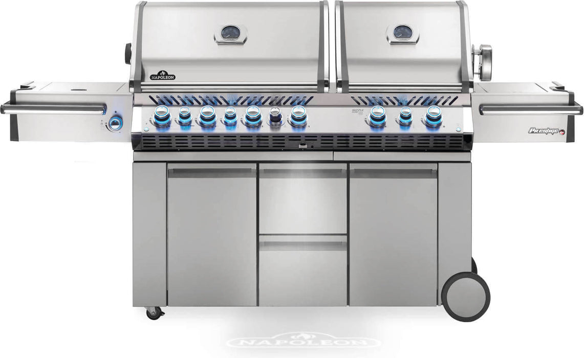 Napoleon Prestige® Pro 825 Rsbi With Power Side Burner, Infrared Rear & Bottom Burners