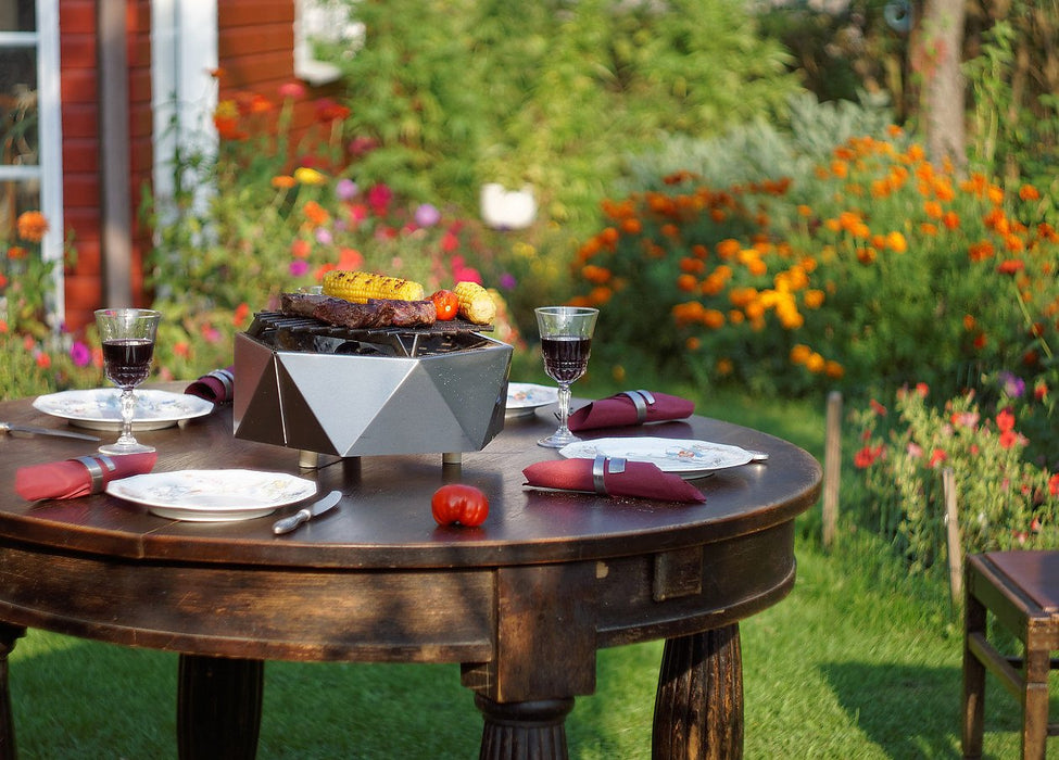 ALFRED RIESS Stalvirsis Portable Hibachi Grill