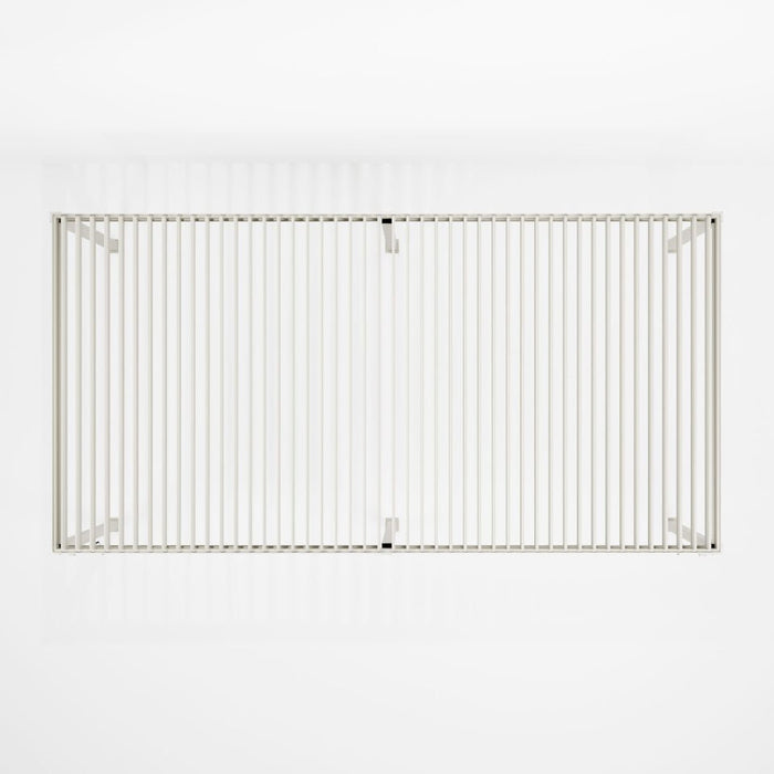 Nova Titan Aluminium Pergola Free Standing Anthracite Grey