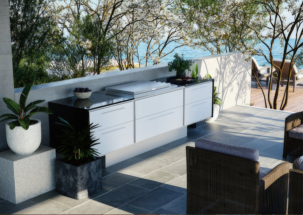 Aero Outdoor Kitchen With Beefeater Proline BBQ By Kube