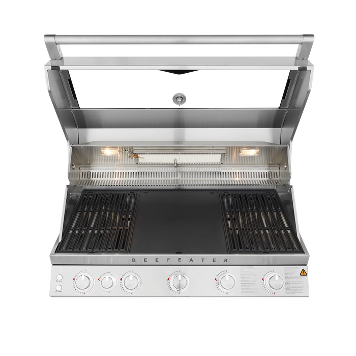 Beefeater 7000 Premium 5 burner built In BBQ + Outdoor Fridge - BBF7655SA+BS28200