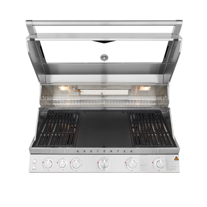 Beefeater 7000 Classic 5 Burner Built In BBQ+Outdoor Rangehood-BRC214SA+BBG7650SA