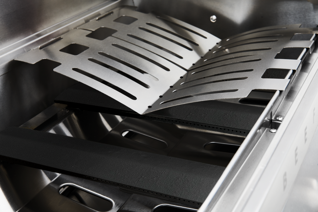 Beefeater 7000 Classic 5 Burner Built In BBQ+Single outdoor Fridge BS28130+BBG7650SA