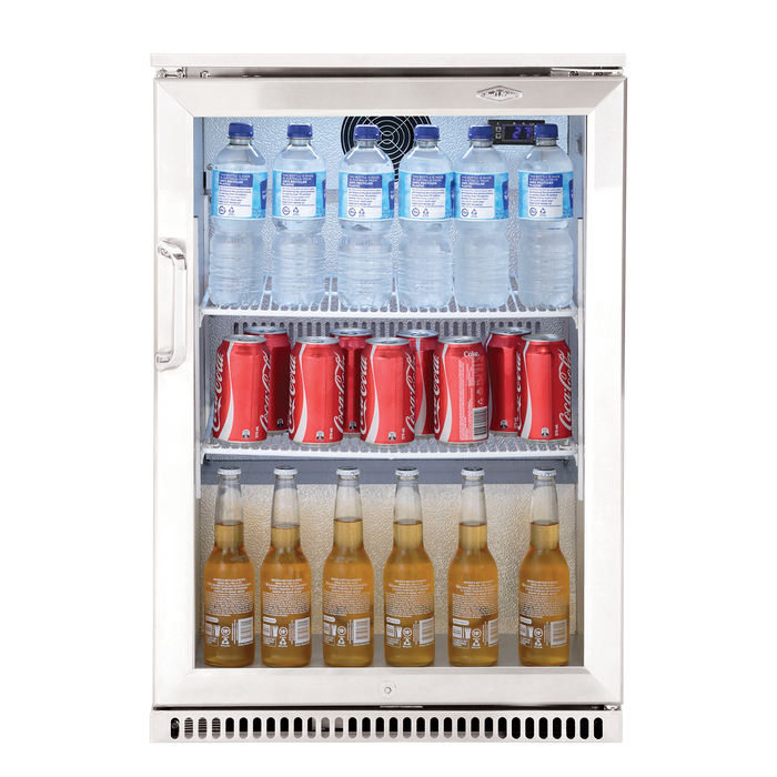 Beefeater 7000 Classic 5 Burner Built In BBQ+Single outdoor Fridge BS28130+BBG7650SA