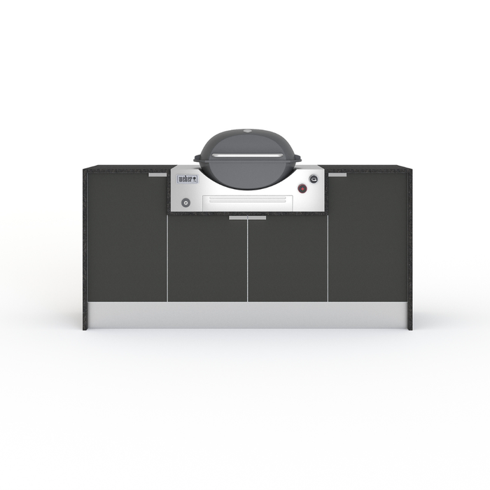 Grillhound Mini Outdoor Kitchen Package to Suit Weber Family Q - GW181