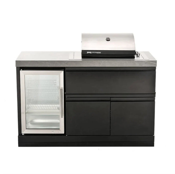 Crossray Mini Outdoor Kitchen with Electric BBQ with Sink - TC2K-MK1