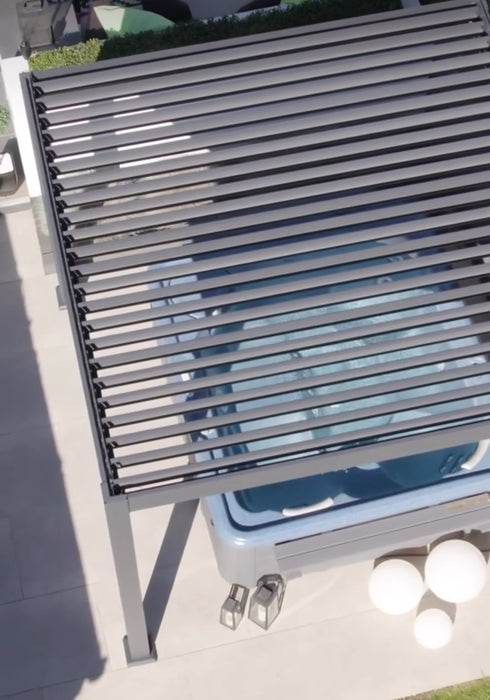 Nova Titan Aluminium Pergola New Model  6m x 3m | Assembly Option