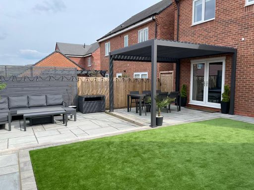 Nova Titan 4m x 3.6m Aluminium Pergola | New Model | Assembly Option