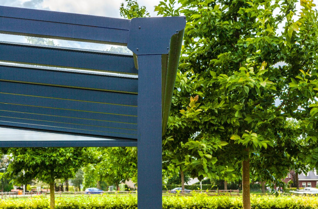 Skyline Aluminium Glass Sun Room Veranda Black