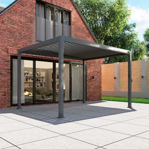 Aluminium Pergola - 3.6m x 3m | New Model | Assembly Option