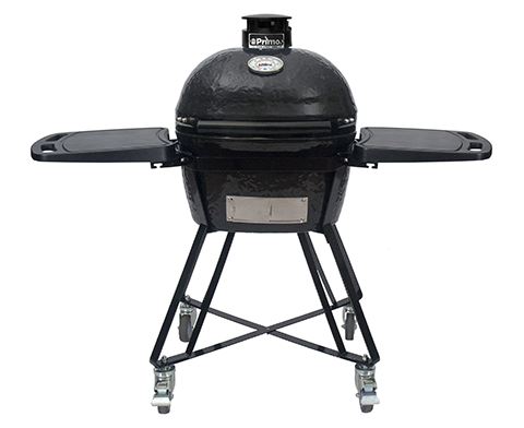 Junior Charcoal Grill – 210 sq. in. Cooking Area, 100 lbs with Patented Oval Shape