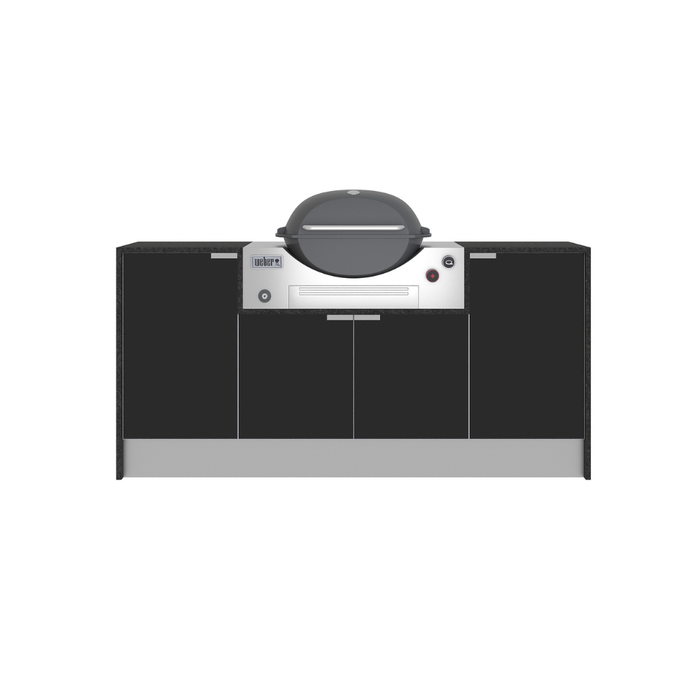 Grillhound Mini Outdoor Kitchen Package to Suit Weber Family Q - GW181