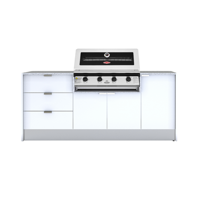Grillhound Mini Outdoor Kitchen Package With Drawers And Beefeater 1200 - GB201