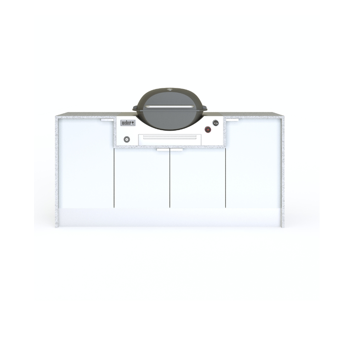 Grillhound Mini Outdoor Kitchen Package to Suit Weber Family Q - GW181