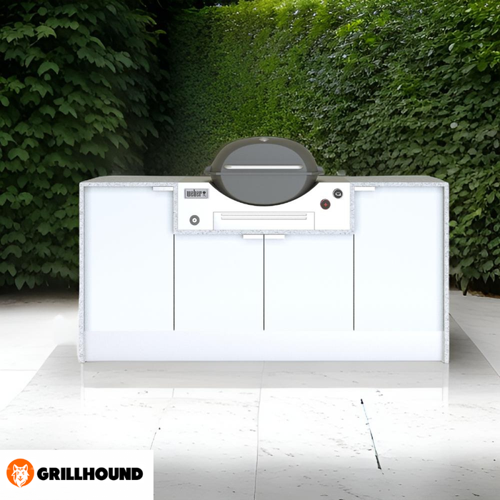 Grillhound Mini Outdoor Kitchen Package to Suit Weber Family Q - GW181