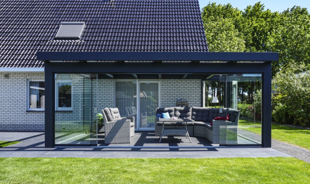 Skyview Cube Line Glass Sun Room Aluminium Veranda