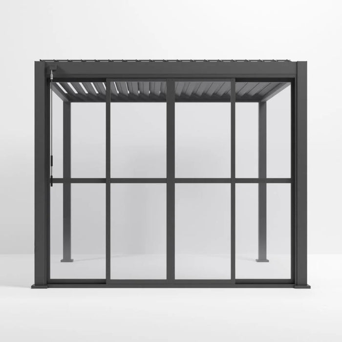 Transparent French Sliding Door System - 3.6m