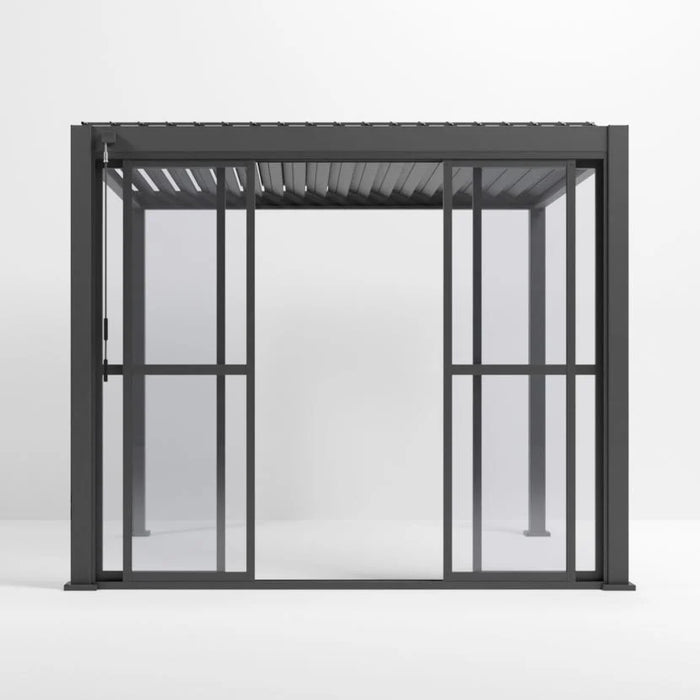 Transparent French Sliding Door System - 3.6m