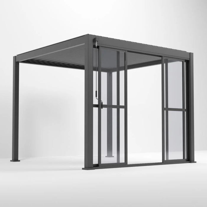 Transparent French Sliding Door System - 3m