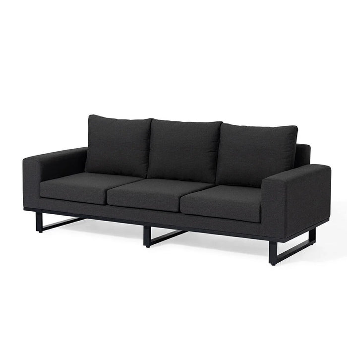 Maze - Outdoor Fabric Ethos 3 Seat Sofa Set - Charcoal