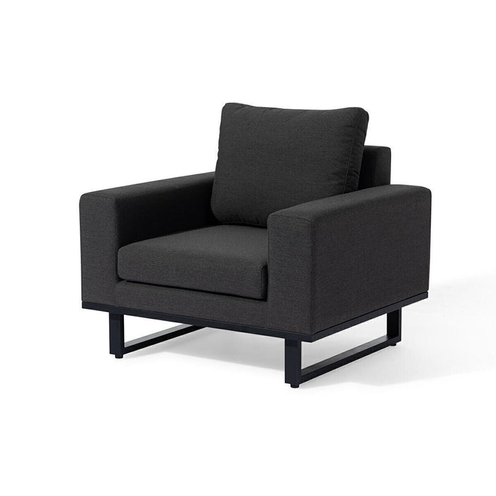 Maze - Outdoor Fabric Ethos 3 Seat Sofa Set - Charcoal