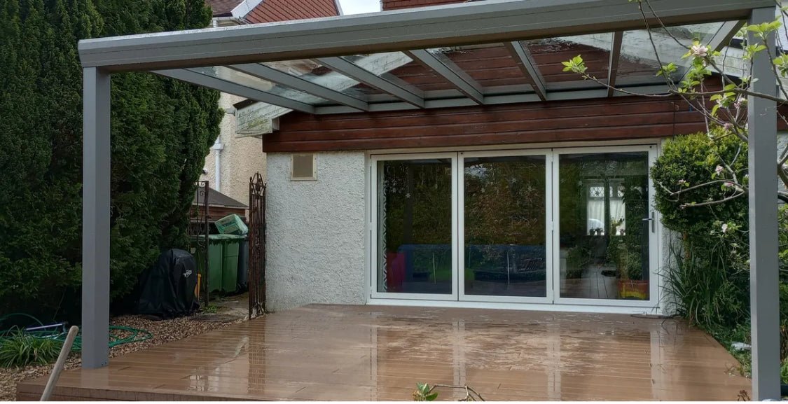 SkyView Pro Aluminium Glass Room Veranda Glass Roof Glass Sliding Doors