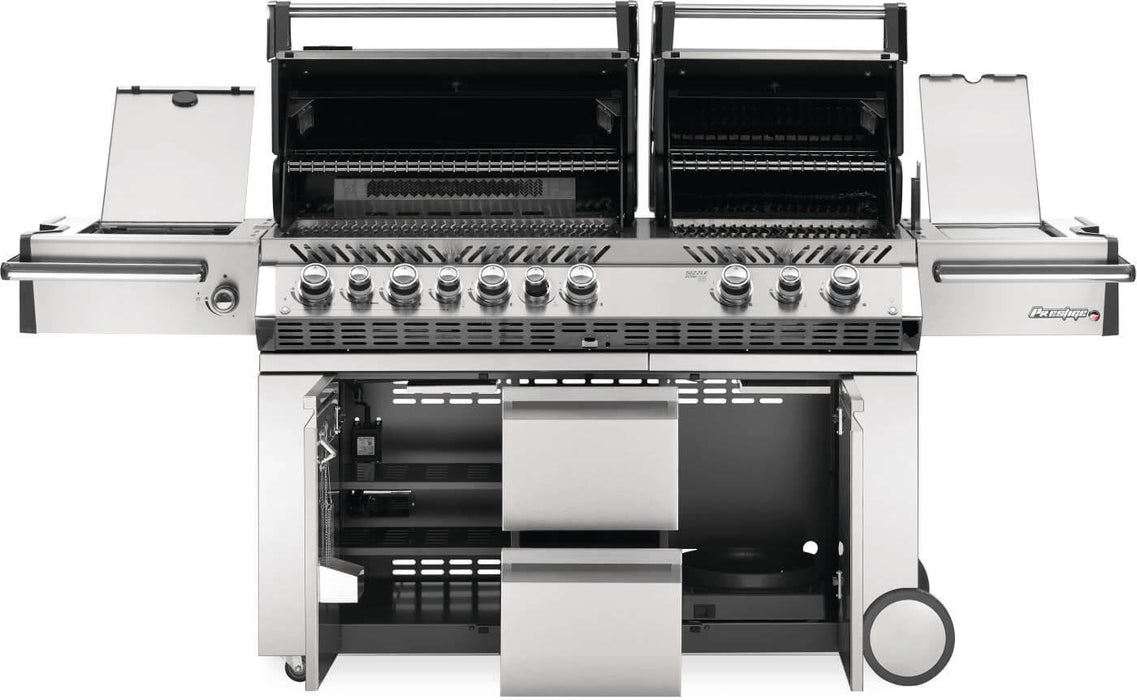 Napoleon Prestige® Pro 825 Rsbi With Power Side Burner, Infrared Rear & Bottom Burners