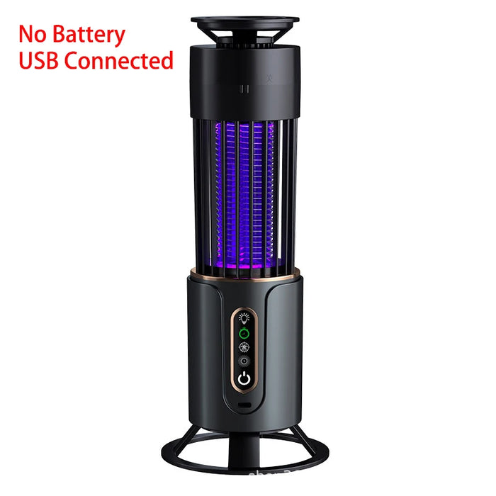 Rechargeable Mosquito Zapper Lamp for Patio, Bedroom & Camping