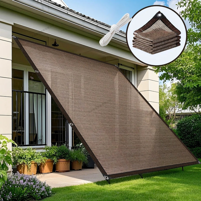 Breathable Outdoor Sun Shade Net for Patio, Garden, Balcony, Pool & Privacy
