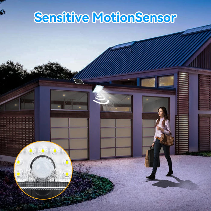 Solar Lights 126/234 LEDs Solar Security Lights Outdoor Garden Motion Sensor 3 Modes Waterproof Split Solar Flood Wall Lights