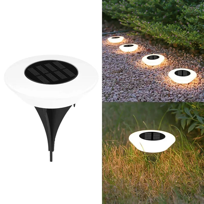 Waterproof Solar Ground Lights 14 LED for Garden, Pathway & Yard