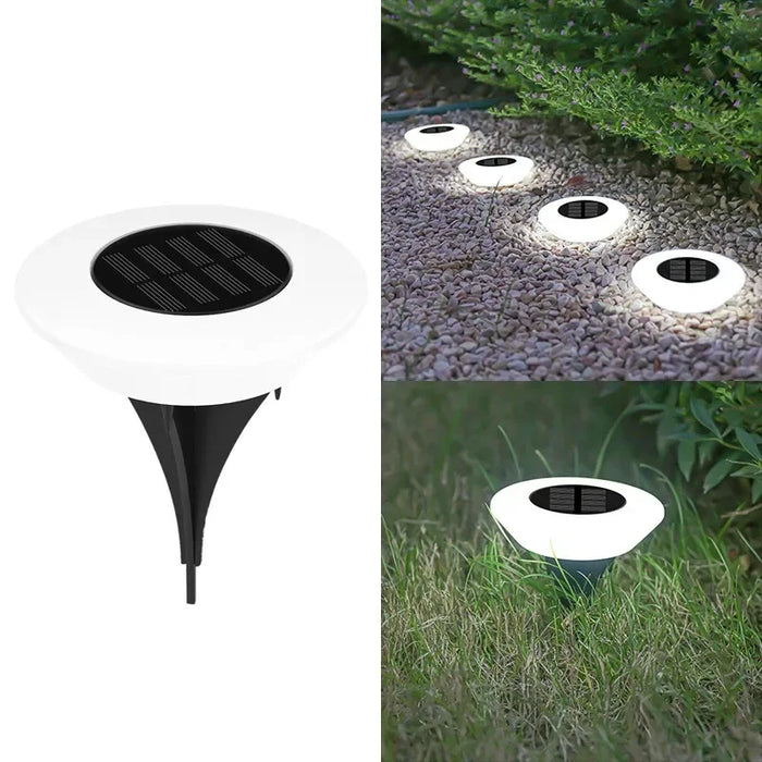 Waterproof Solar Ground Lights 14 LED for Garden, Pathway & Yard