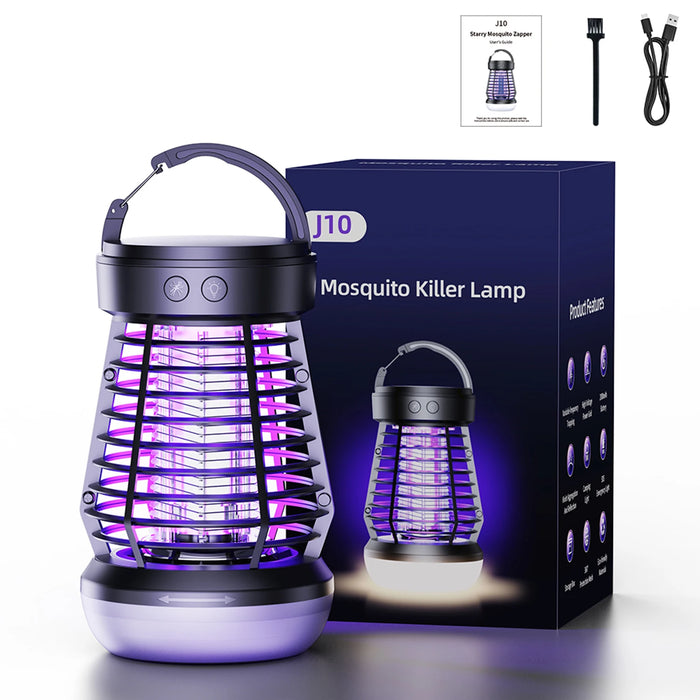 Electric Mosquito Lamp USB Charging Two-In-One Portable Mosquitoes Household portable outdoor electric shock mosquito killer