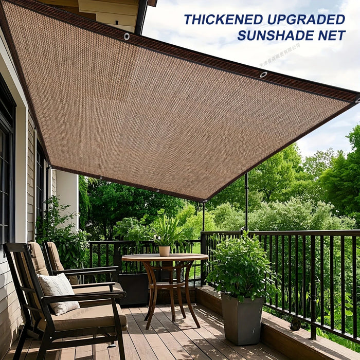 Breathable Outdoor Sun Shade Net for Patio, Garden, Balcony, Pool & Privacy