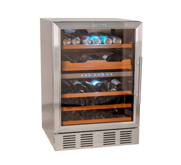 Fire Magic Dual Zone Wine Beverage Cooler