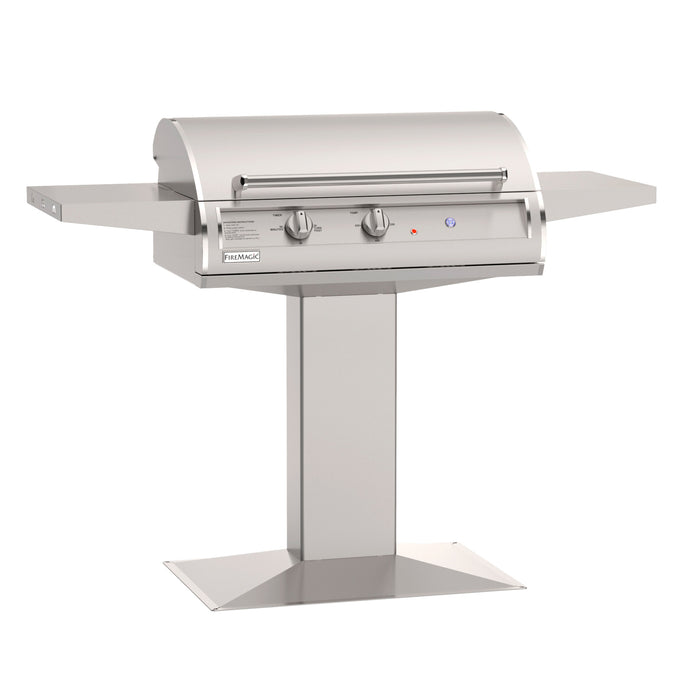 30 Inch Post Mounted Analog Electric Grill