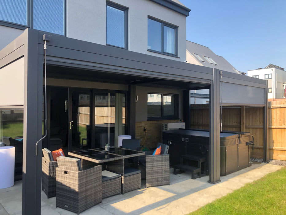 Nova Titan 7.2m x 3.6m  Aluminium Pergola | Assembly Option